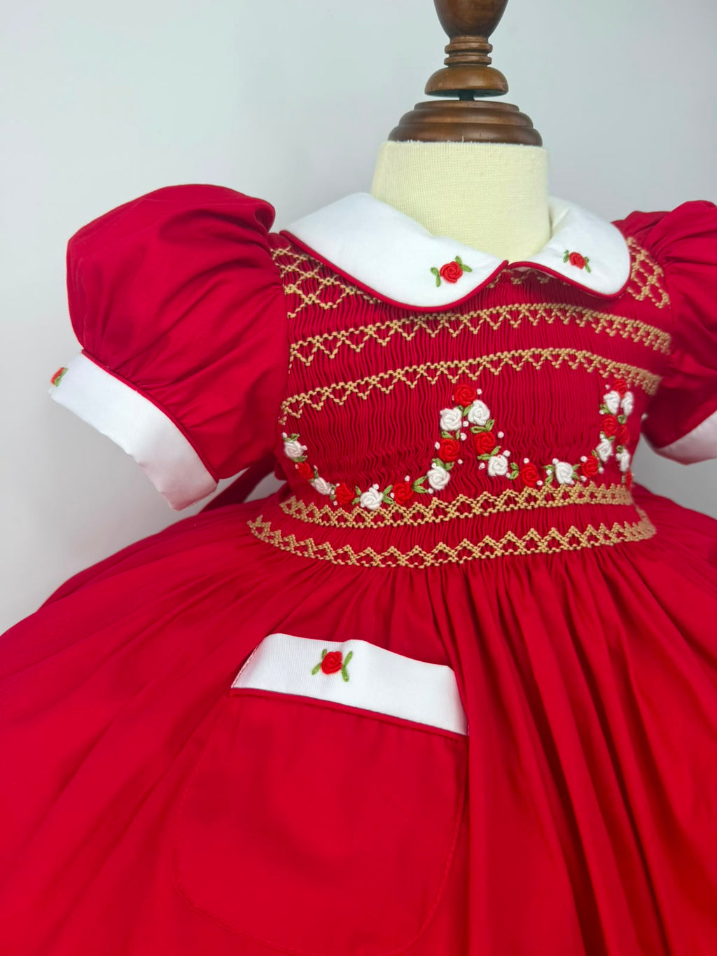 Lily may smock dress