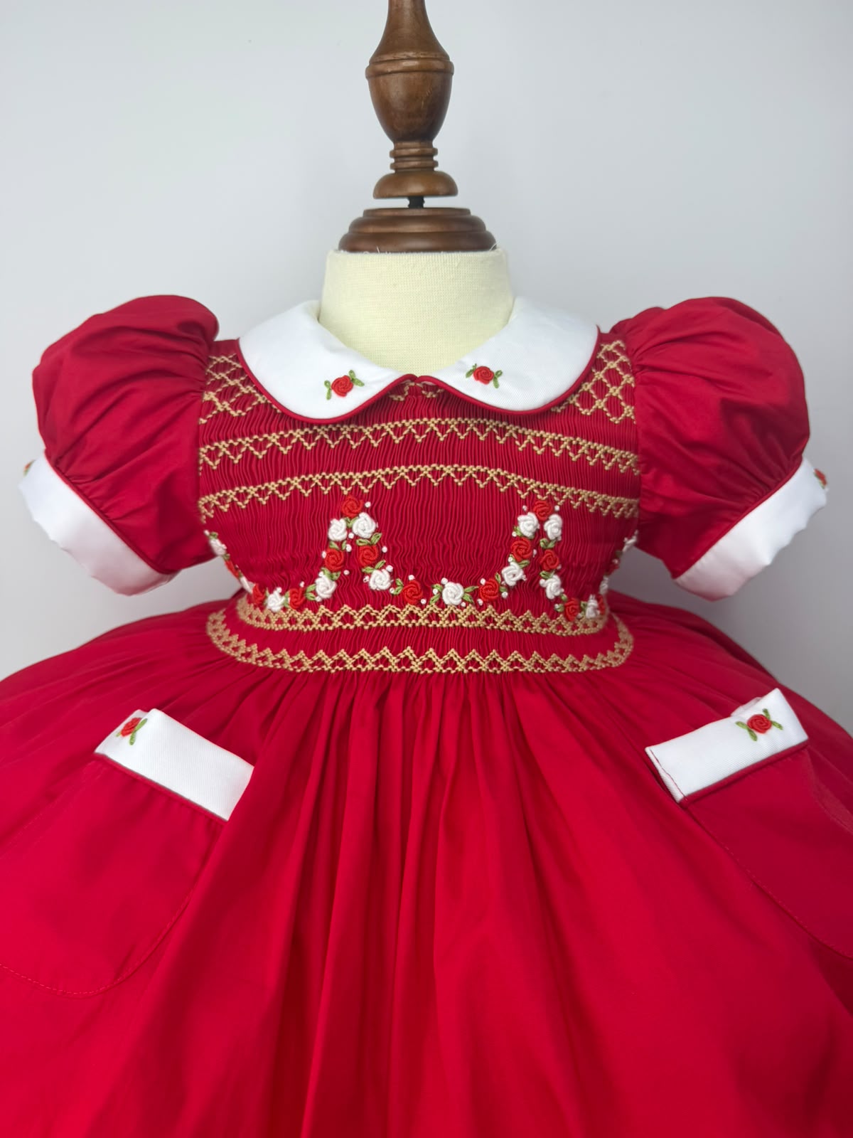 Lily may smock dress