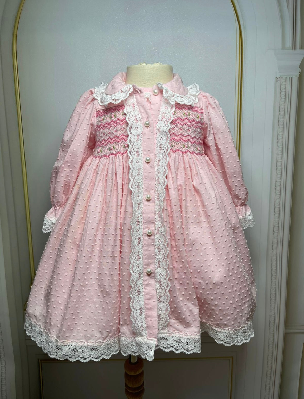 Pink night dress set