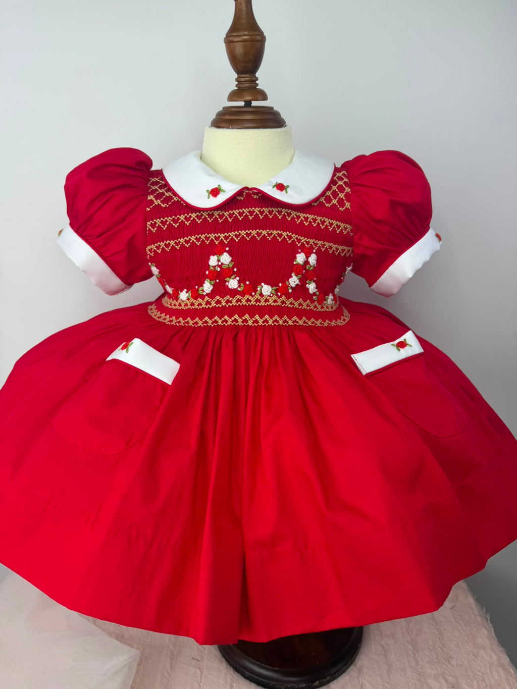 Lily may smock dress