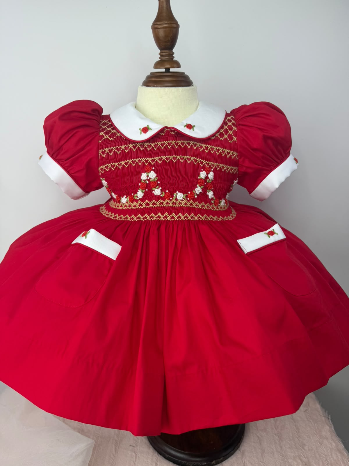 Lily may smock dress