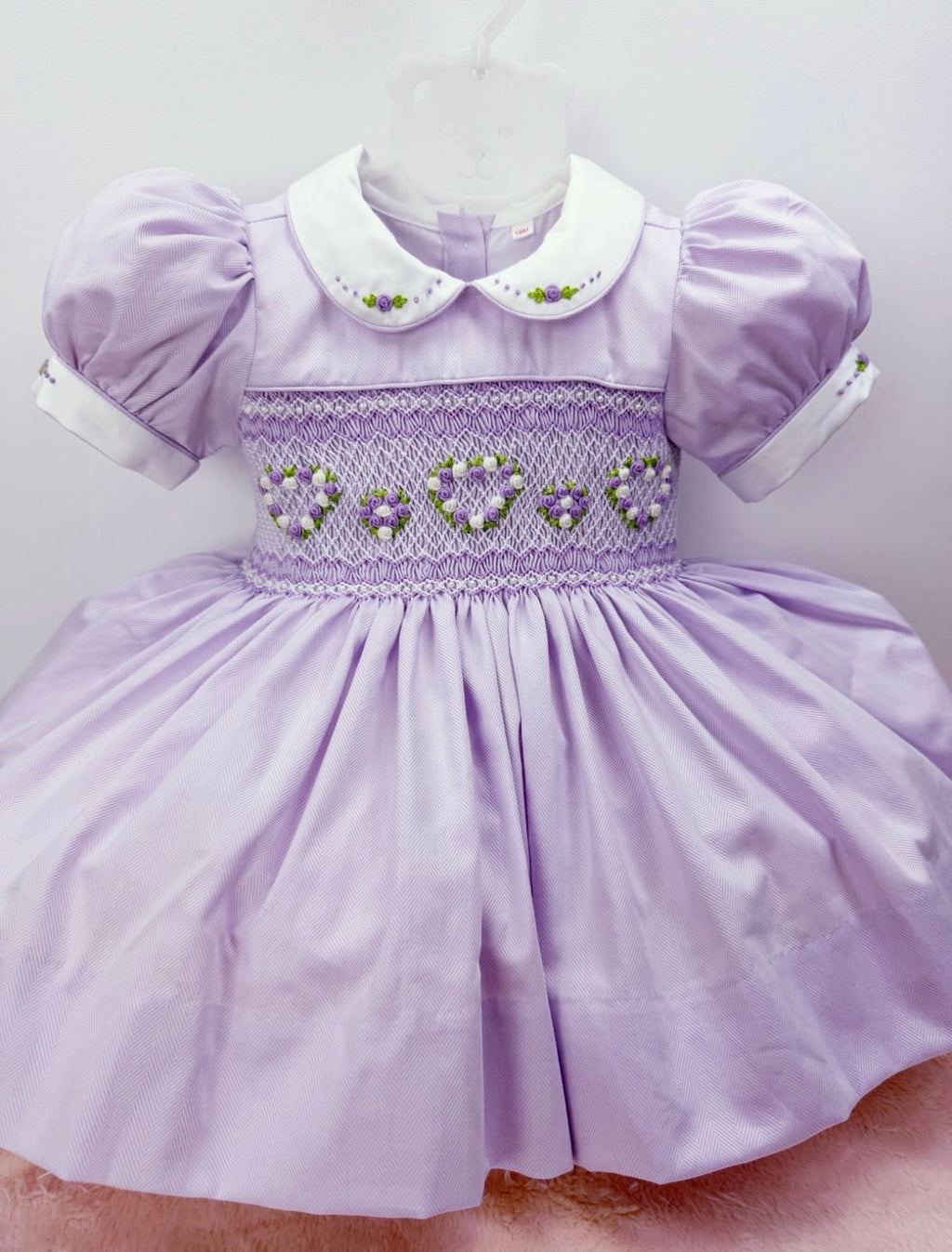 Lilac smock dress