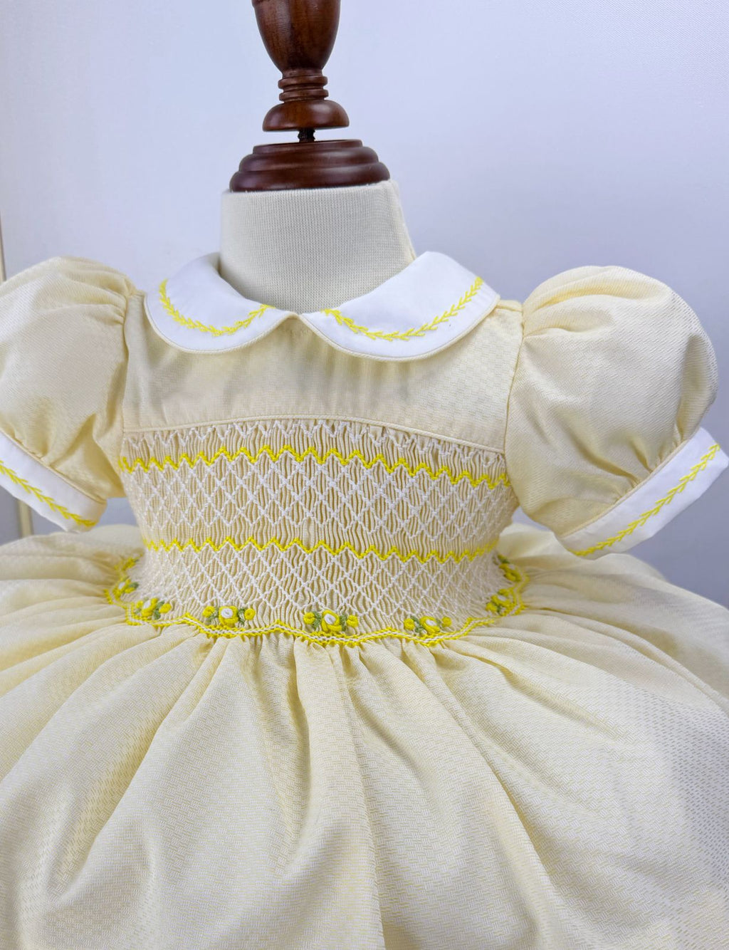 Pre order due in 15th February lemon smock dress