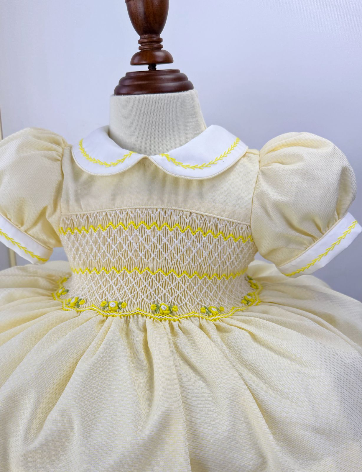 Pre order due in 15th February lemon smock dress