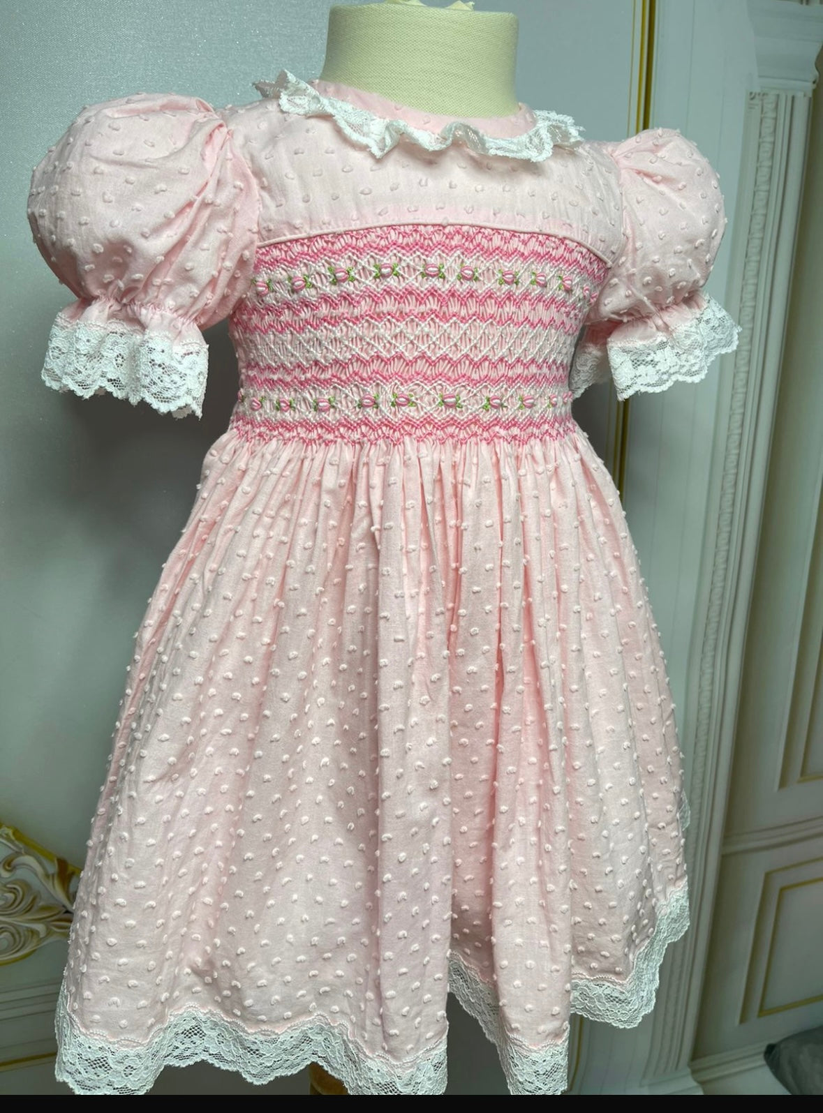 Pink night dress set