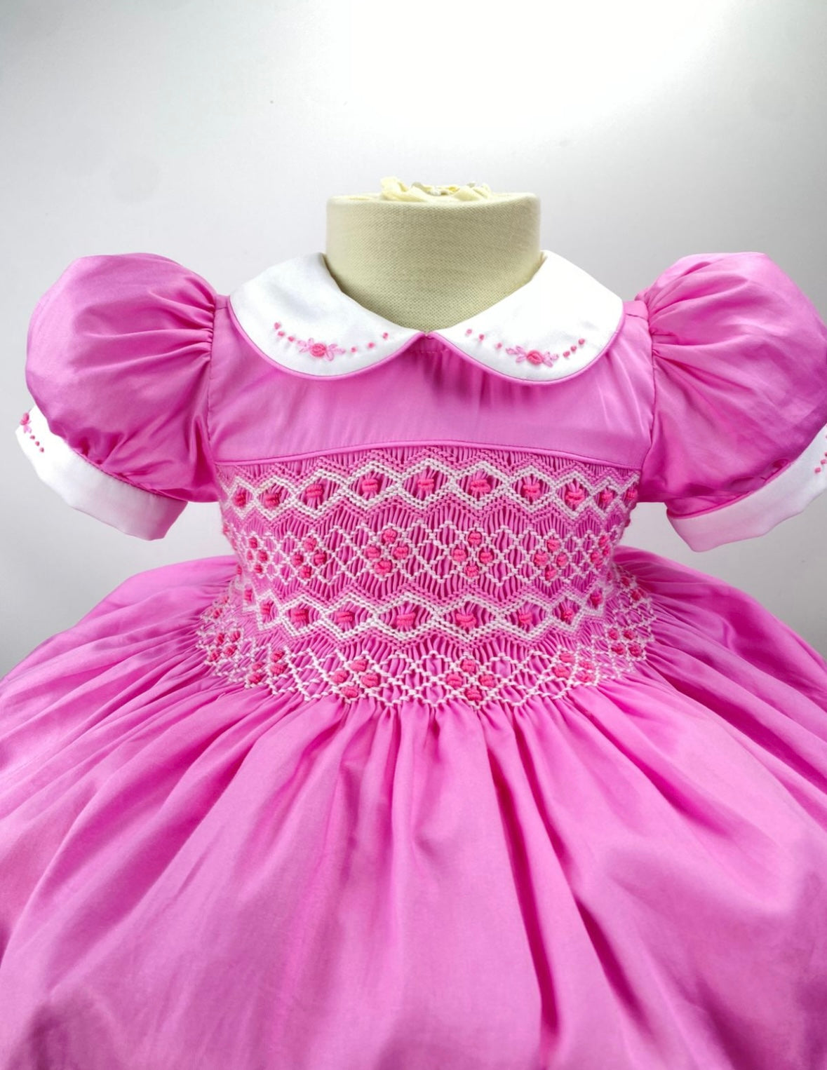 Valentina smocked dress