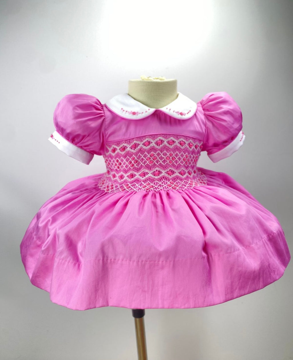 Valentina smocked dress