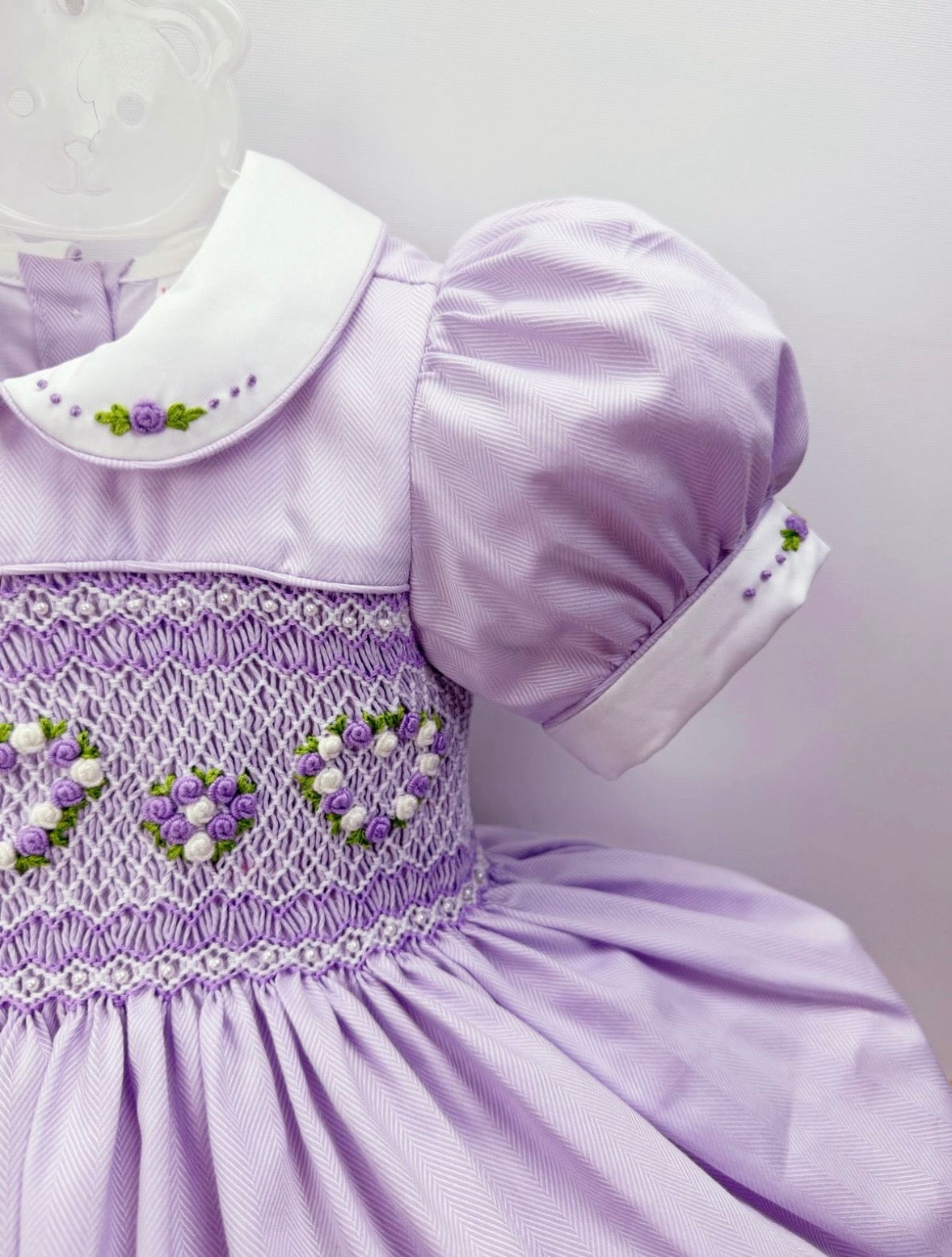 Lilac smock dress