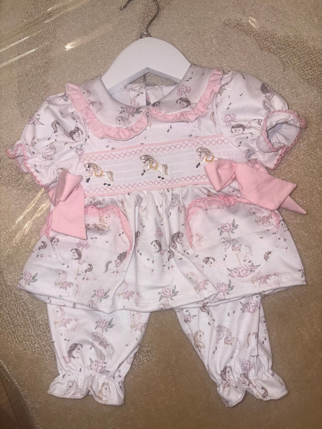 Girls carousel pjs