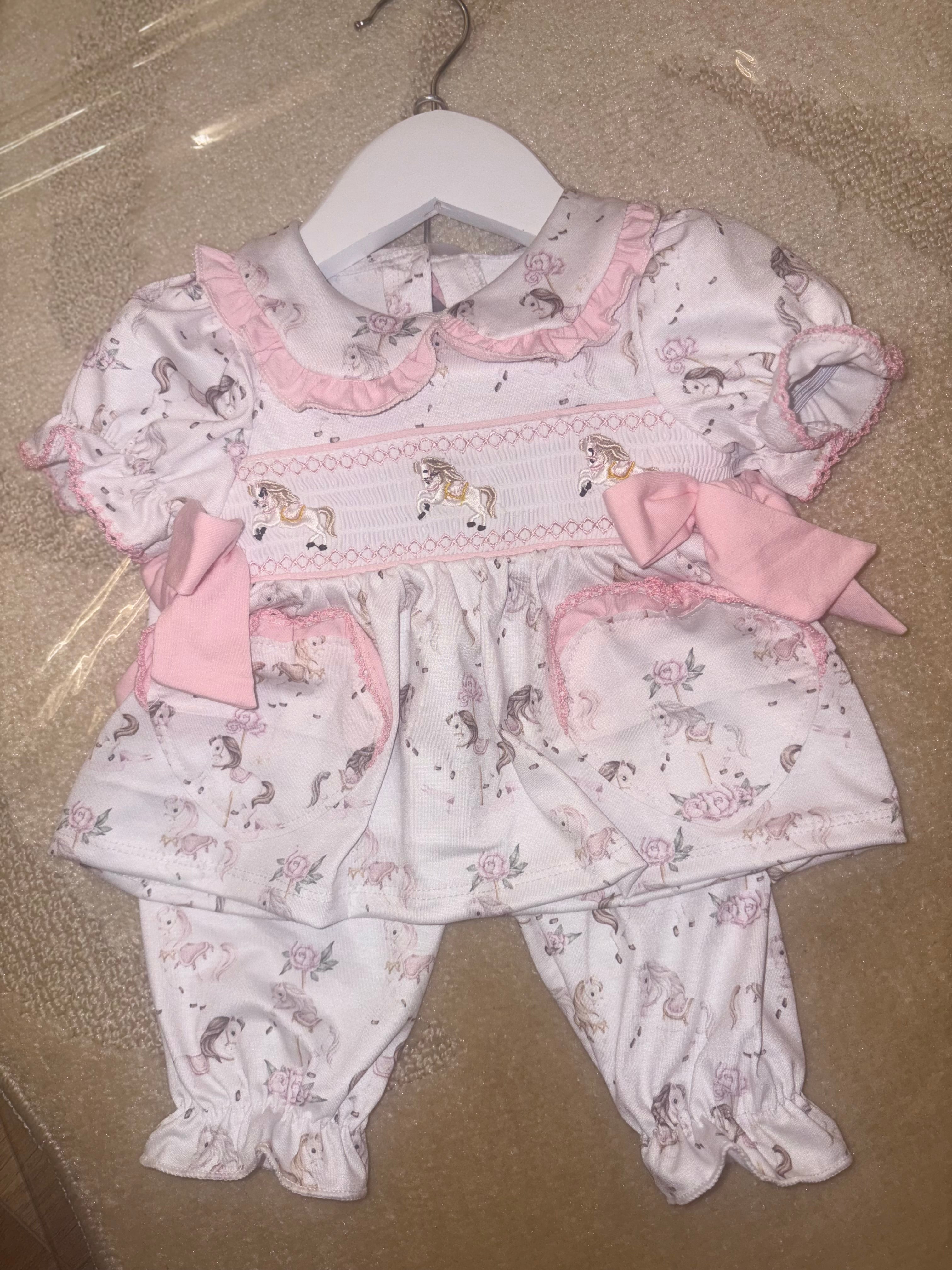 Girls carousel pjs