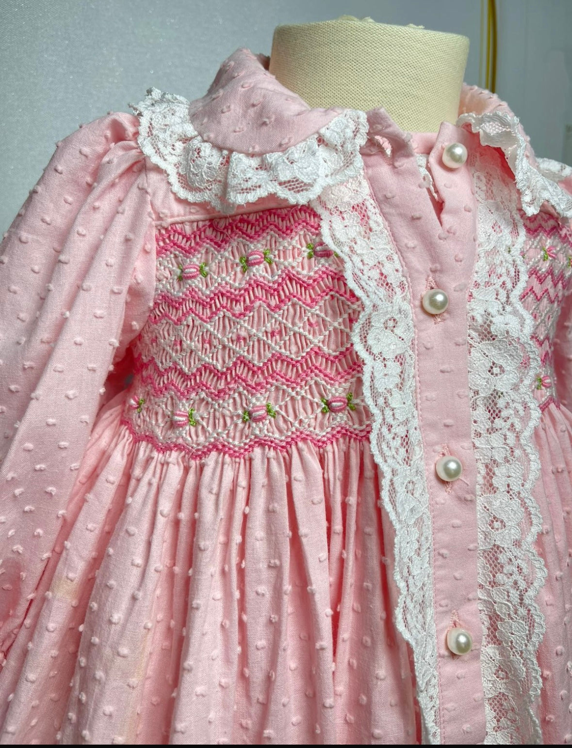 Pink night dress set