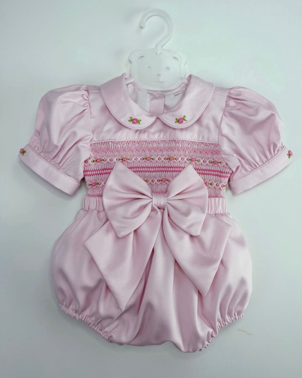 Rose pink romper set