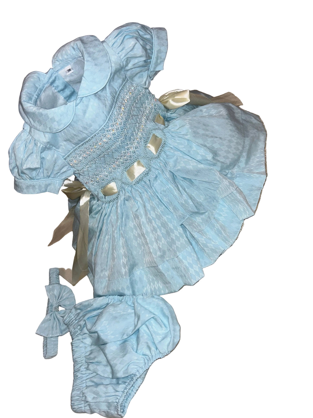 Tiffany blue smock dress