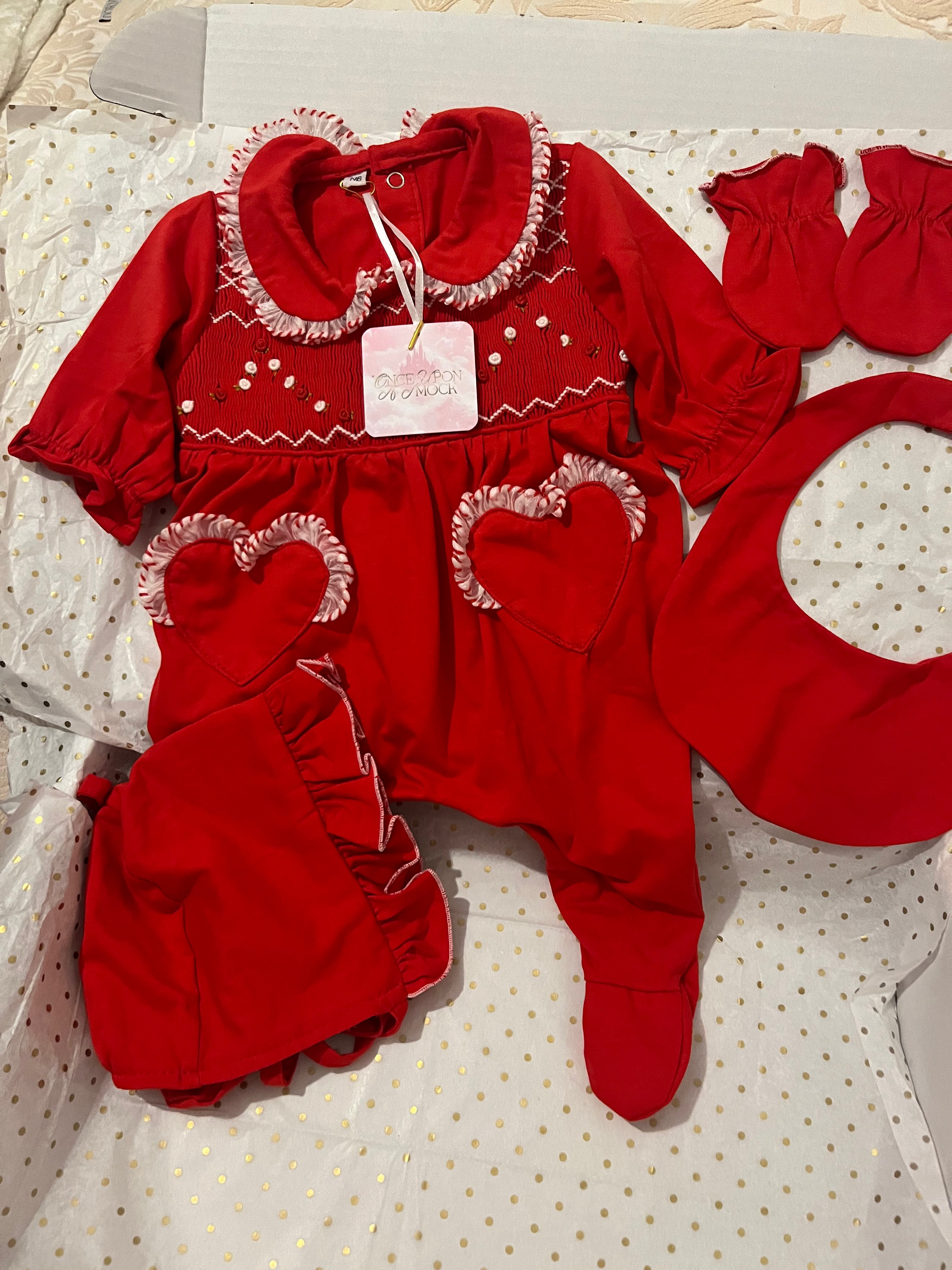Red baby grower set