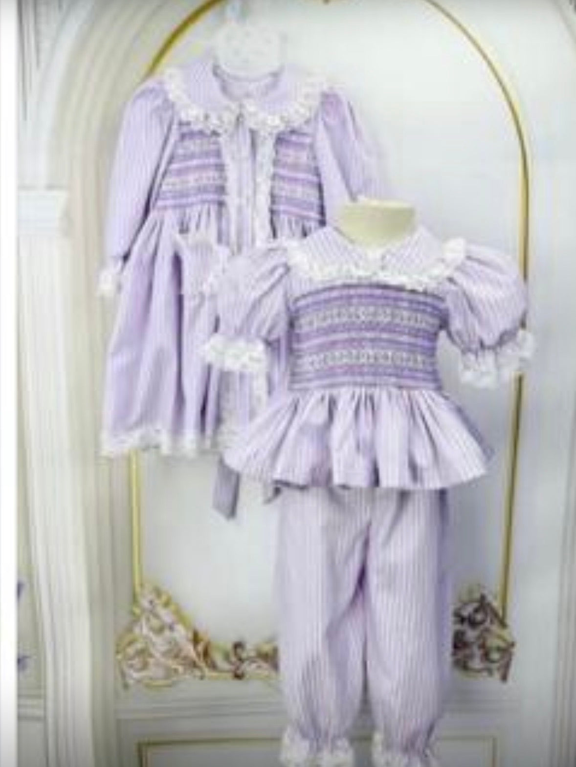 Lilac 3 pcs pyjamas set