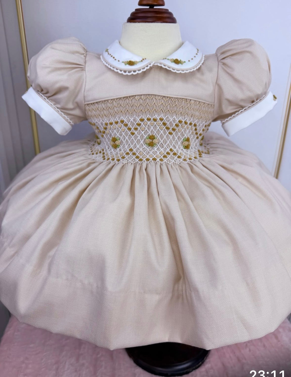 Pre order due in 2nd July Anna smock dress