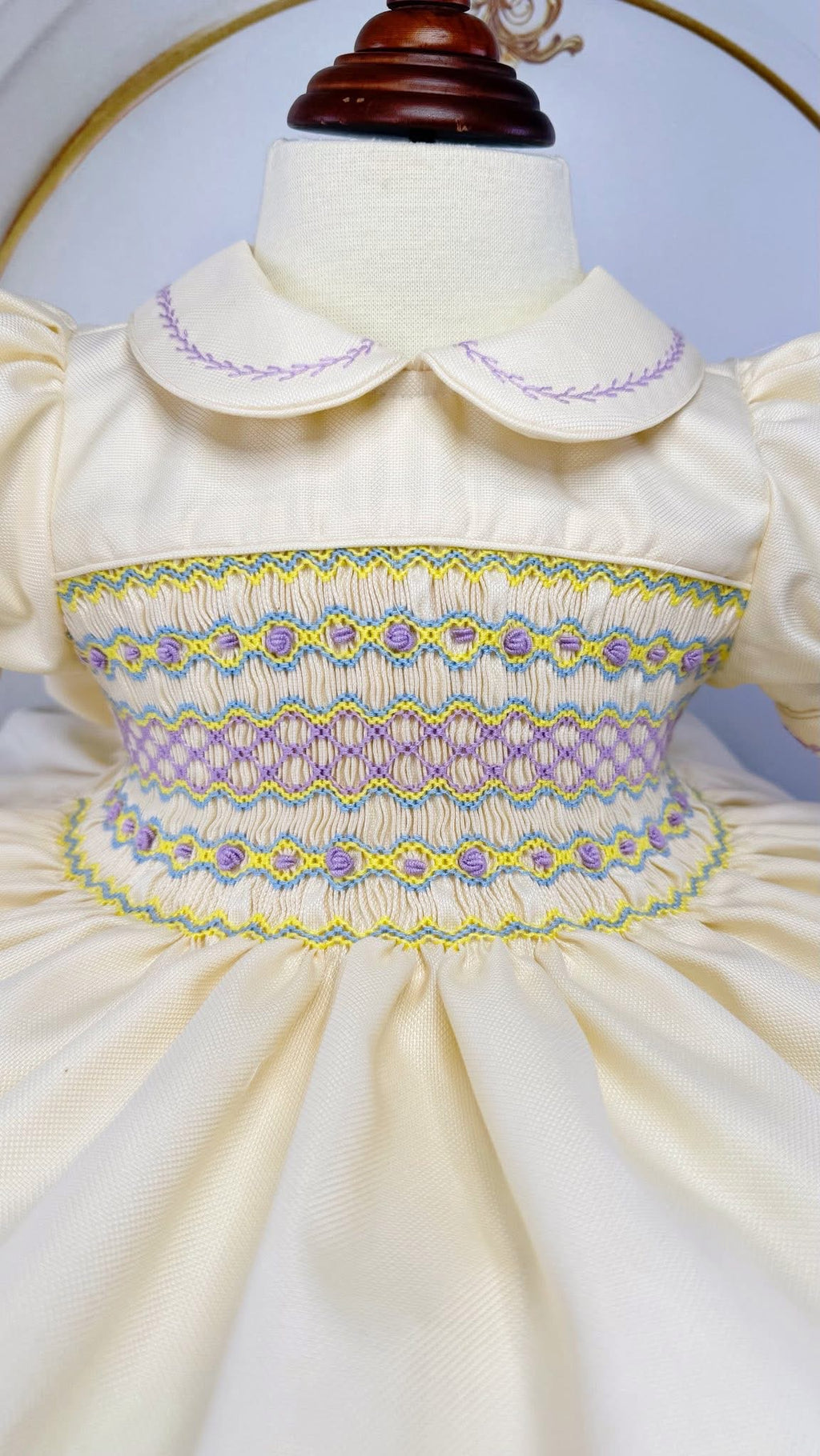 lemon smock dress