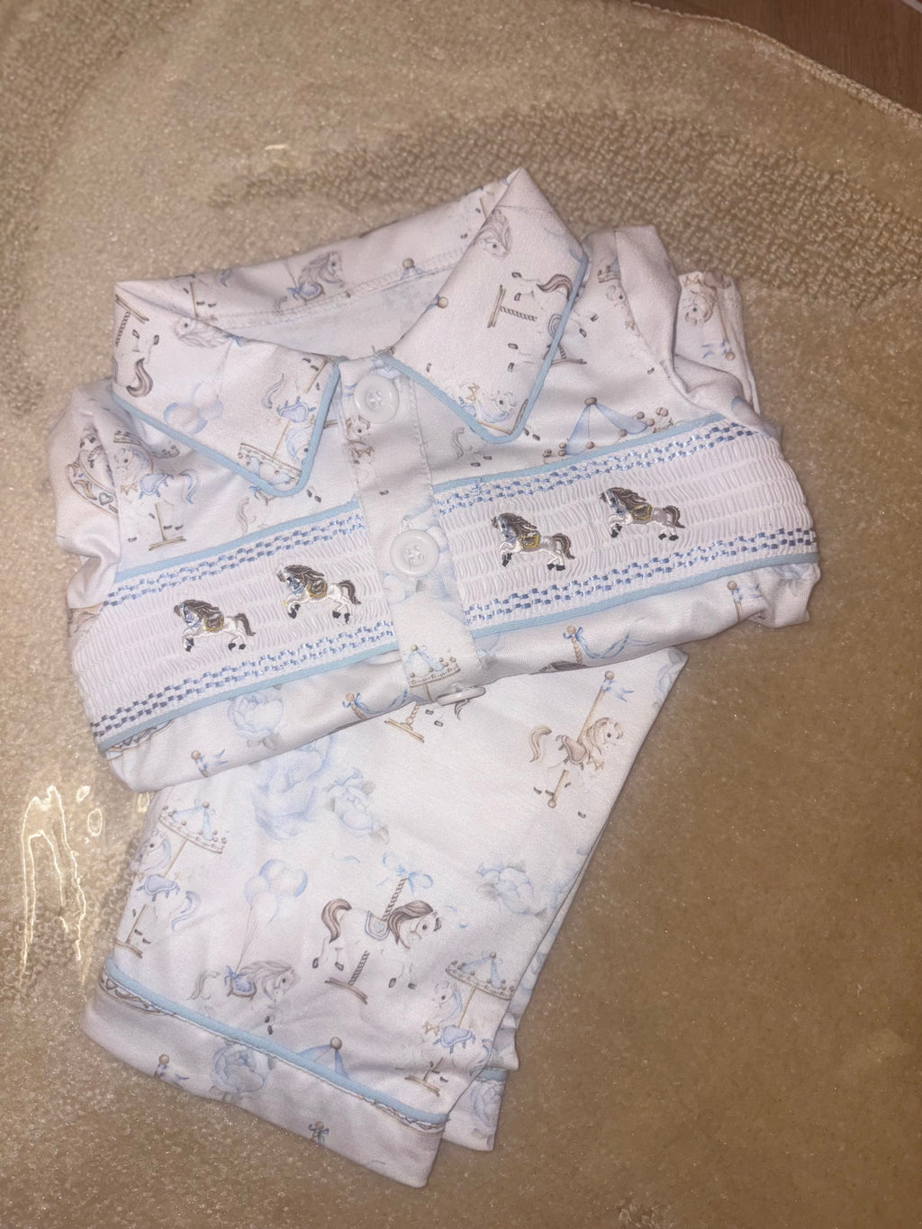 Boys Smocked pyjamas