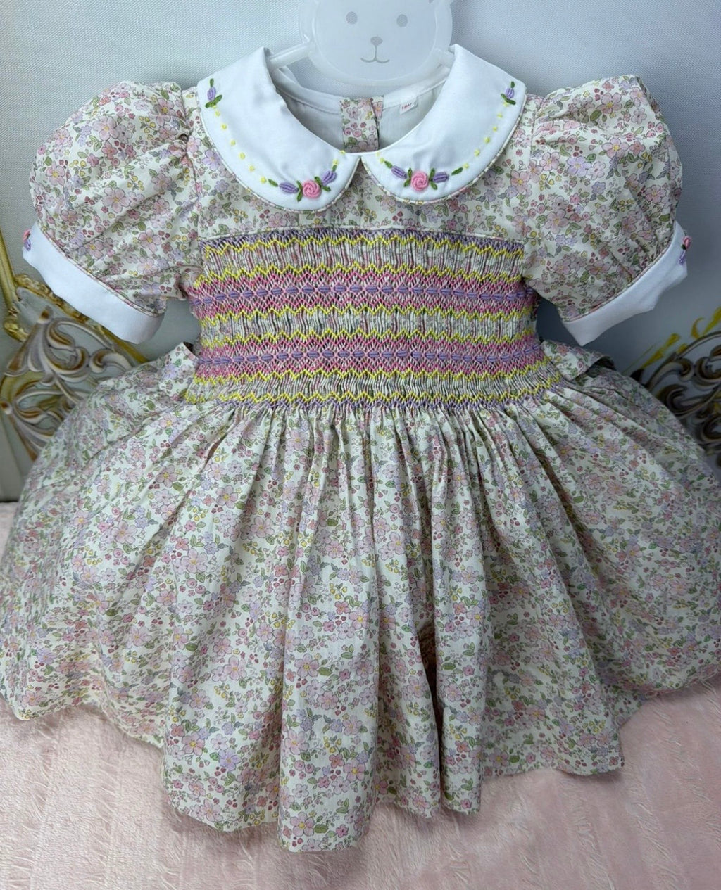 Ivy smock floral dress