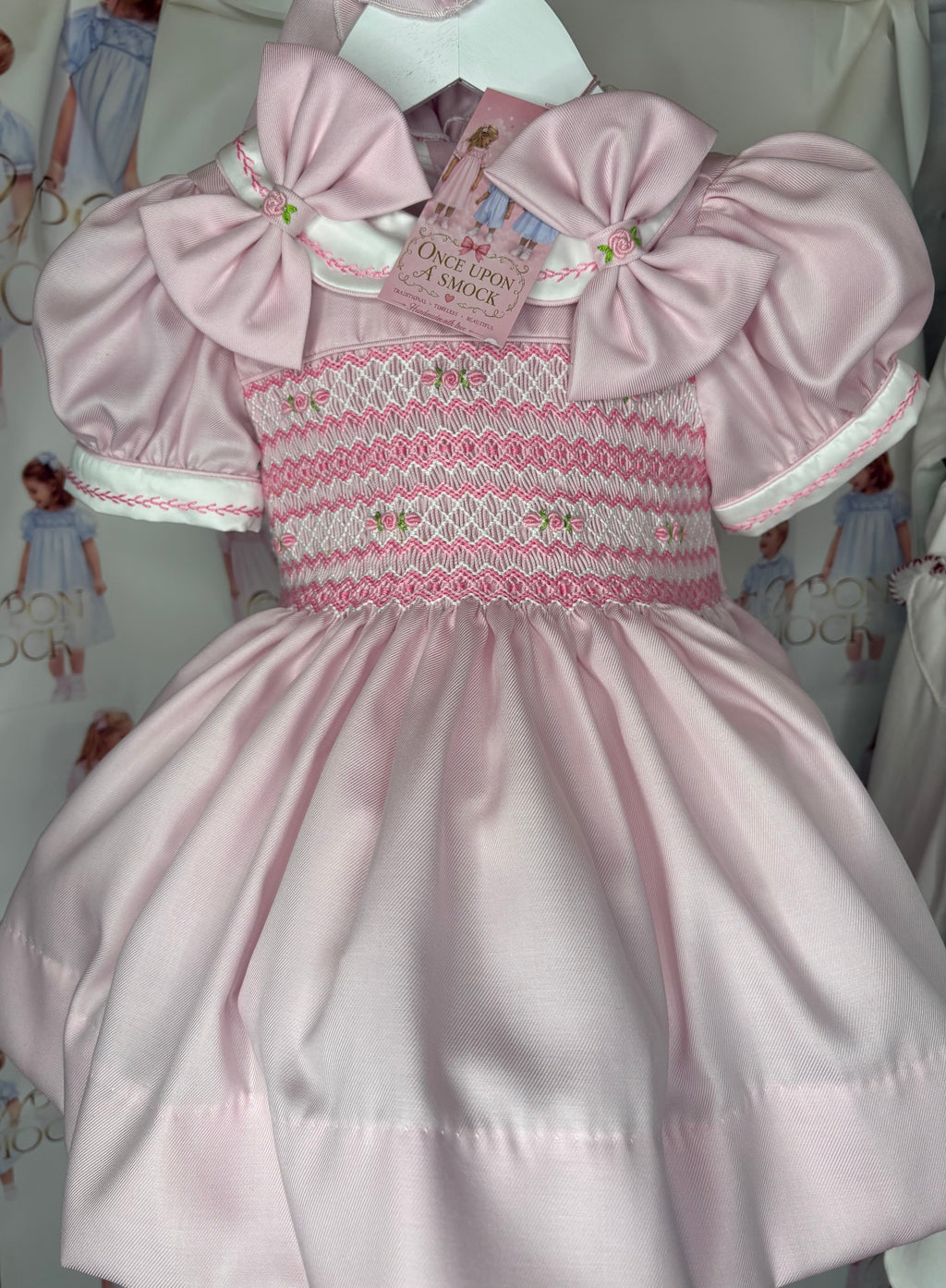 Beau pink smock dress