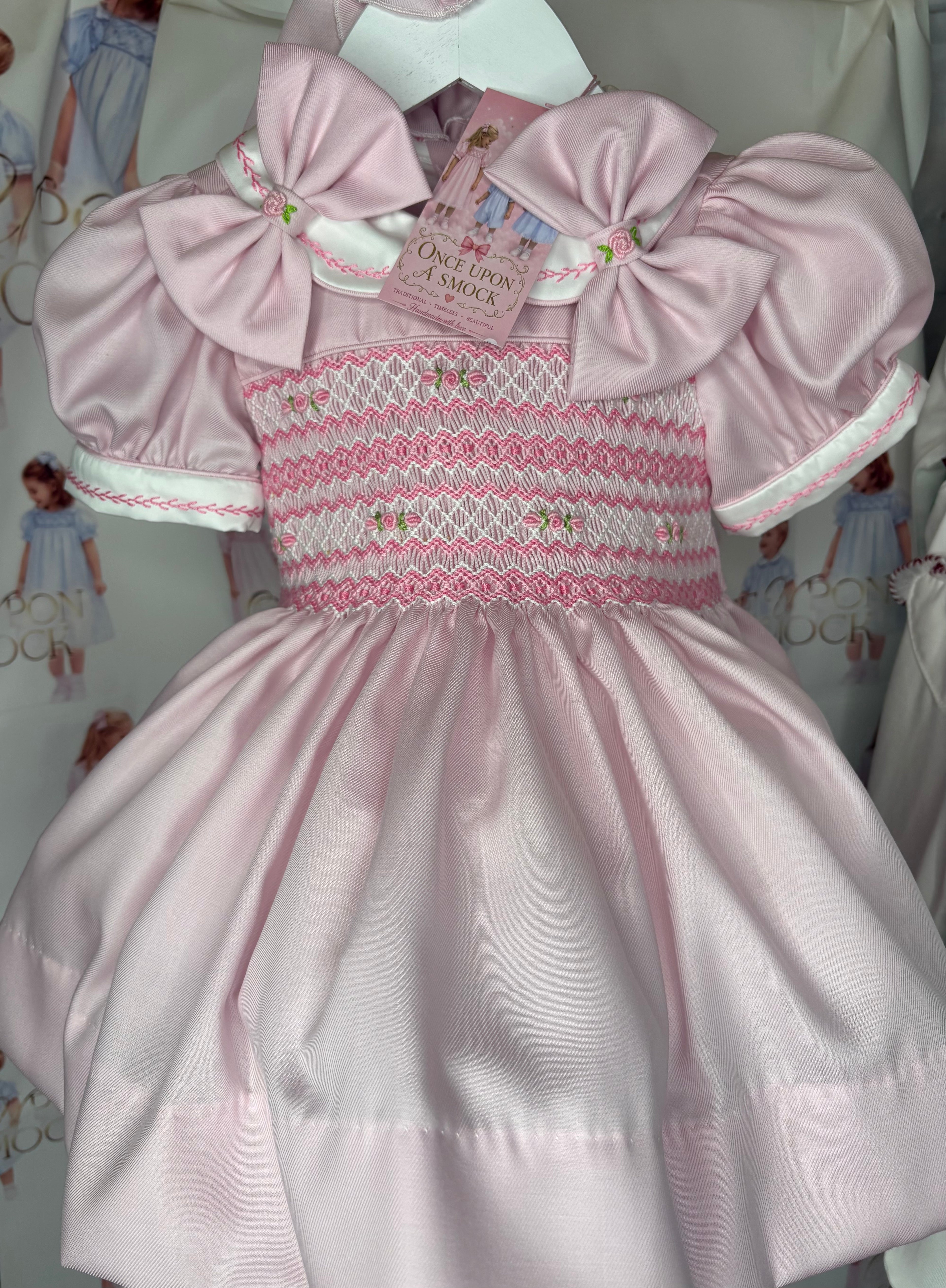 Beau pink smock dress