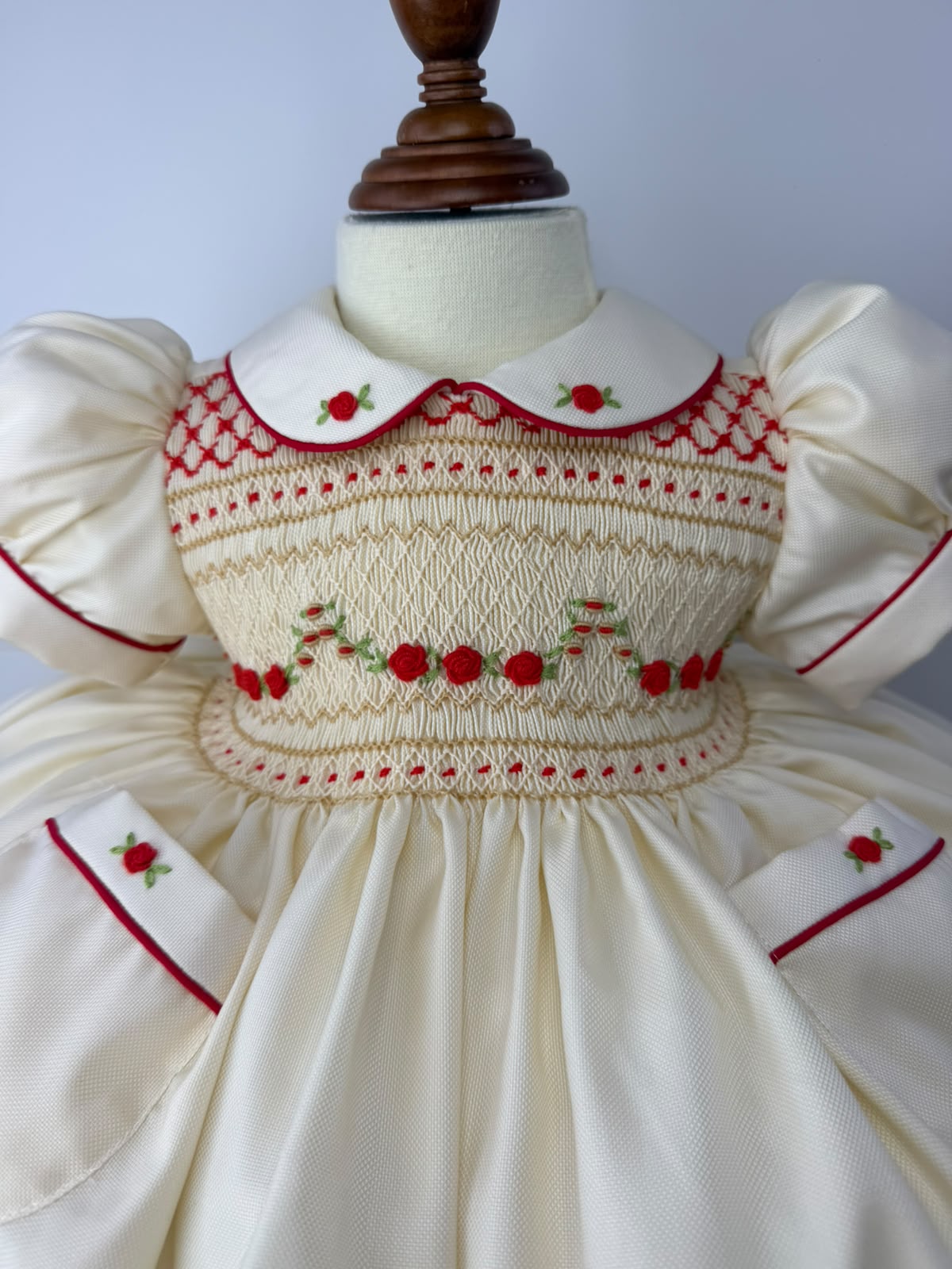 Bell Noel smock dress