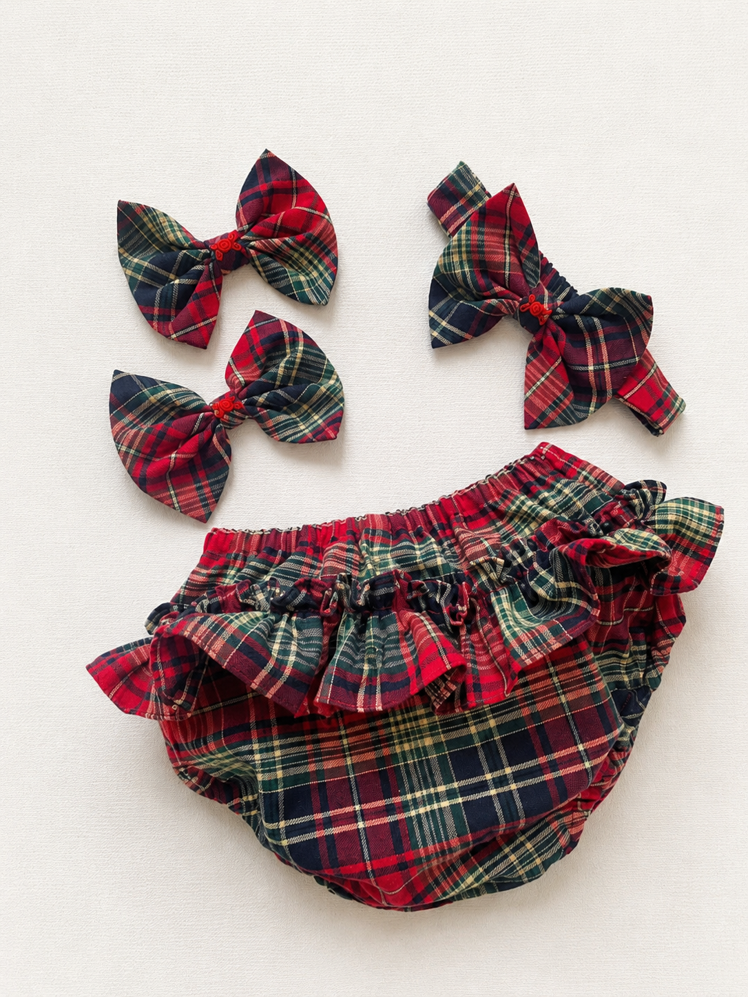 tartan smock dress