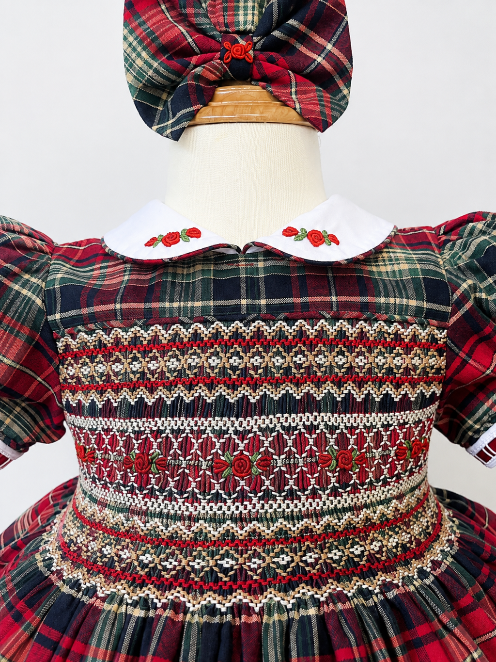 tartan smock dress