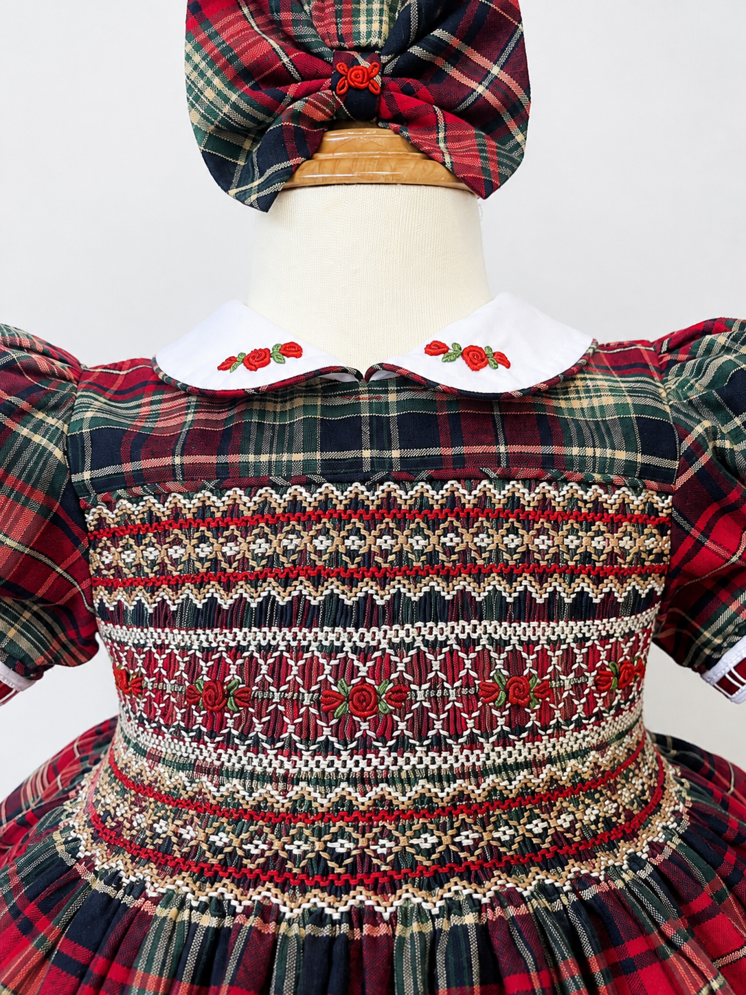 tartan smock dress