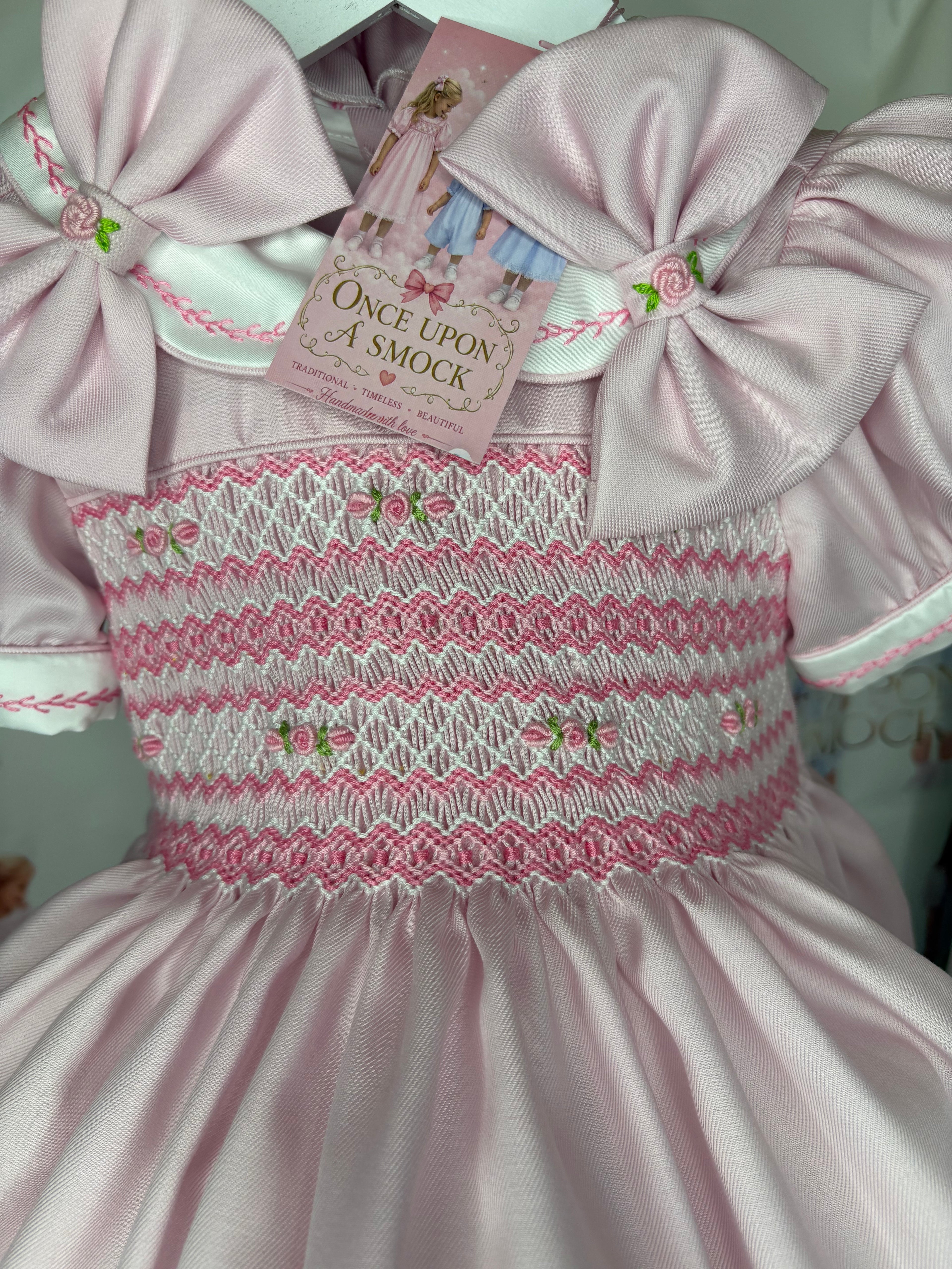 Beau pink smock dress